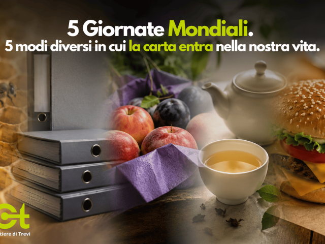 Cinque giornate mondiali. Cinque modi diversi in cui la carta entra nella nostra vita