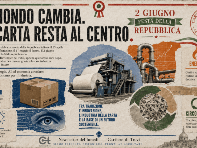 Il mondo cambia. La carta resta al centro.